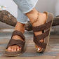 Woven Cross-strap Slippers Summer Platform Sandals Women Flat Beach Shoes