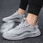 Trendy Mesh Fly Woven Thin Breathable Net Shoes For Men