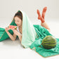 Summer Cool Quilt Class A Spandex Feel Silk Watermelon