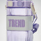 Water Bottle Cute Accompanying High Double Drinking Straw Plastic Cup