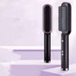 New 2 In 1 Hair Straightener Hot Comb Negative Ion Curling Tong Dual-purpose Electric Hair Brush