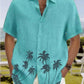 Men's Summer Fashion Trend Beach Casual Short Sleeve