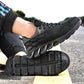 Men Sneakers Indestructible Steel Toe Work Shoes Comfortable Puncture Proof Shoes