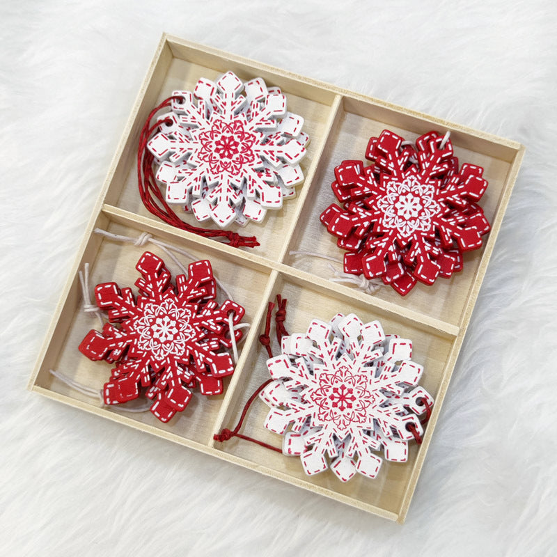 Creative Wooden Christmas Gifts Interior Decorations