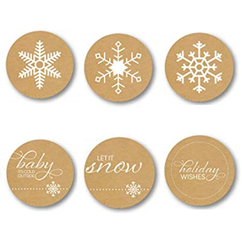 Christmas Decoration Gift Wrap Stickers