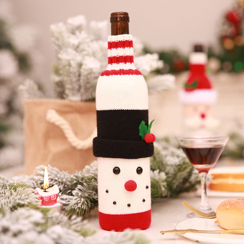 Christmas Decorations Wine Bottle Socks