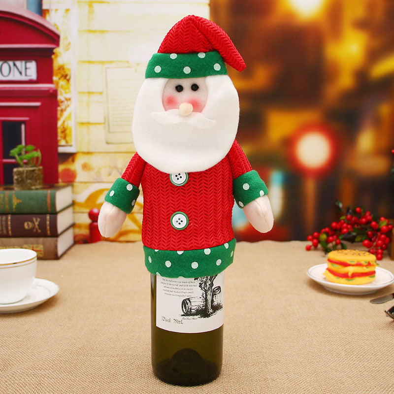 Christmas Decorations Wine Bottle Socks