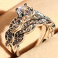 New set of rings wedding ring set men and women couple ring jewelry