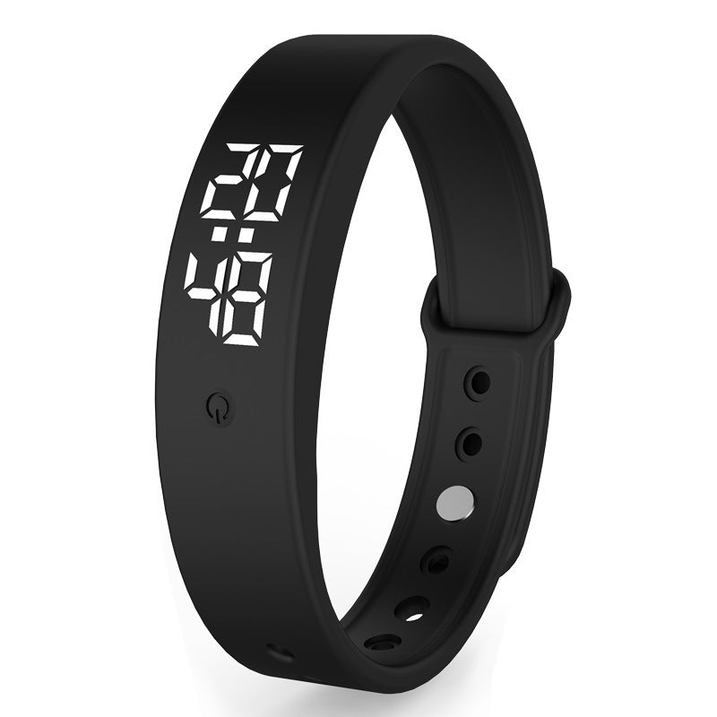 New V9 Smart Bracelet With Body Temperature Monitoring Precise Display Smart Band Vibration reminder Smart Clock Smart Wristband