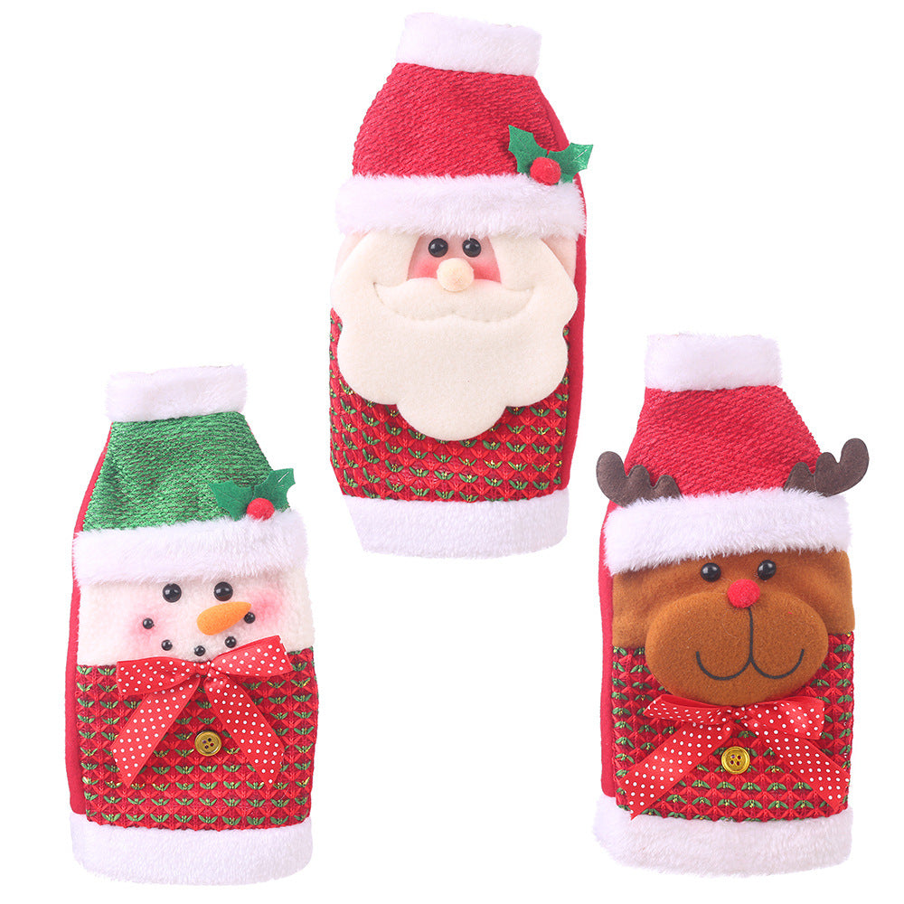 Christmas Decorations Wine Bottle Socks