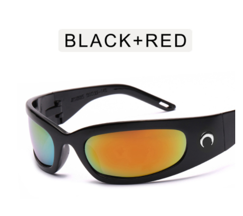 Millennium Style Sports Cycling Glasses With A Sense Of Future Technology Sunglasses