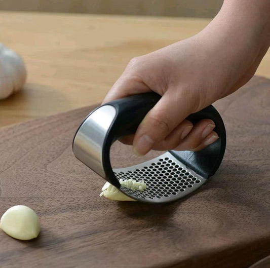 This is a 1pcs Stainless Steel Garlic Presser