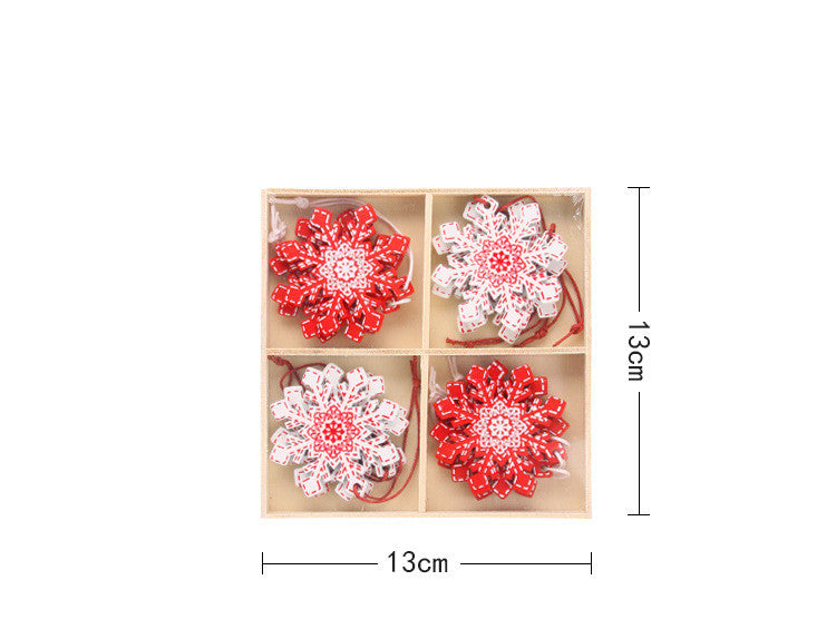 Creative Wooden Christmas Gifts Interior Decorations