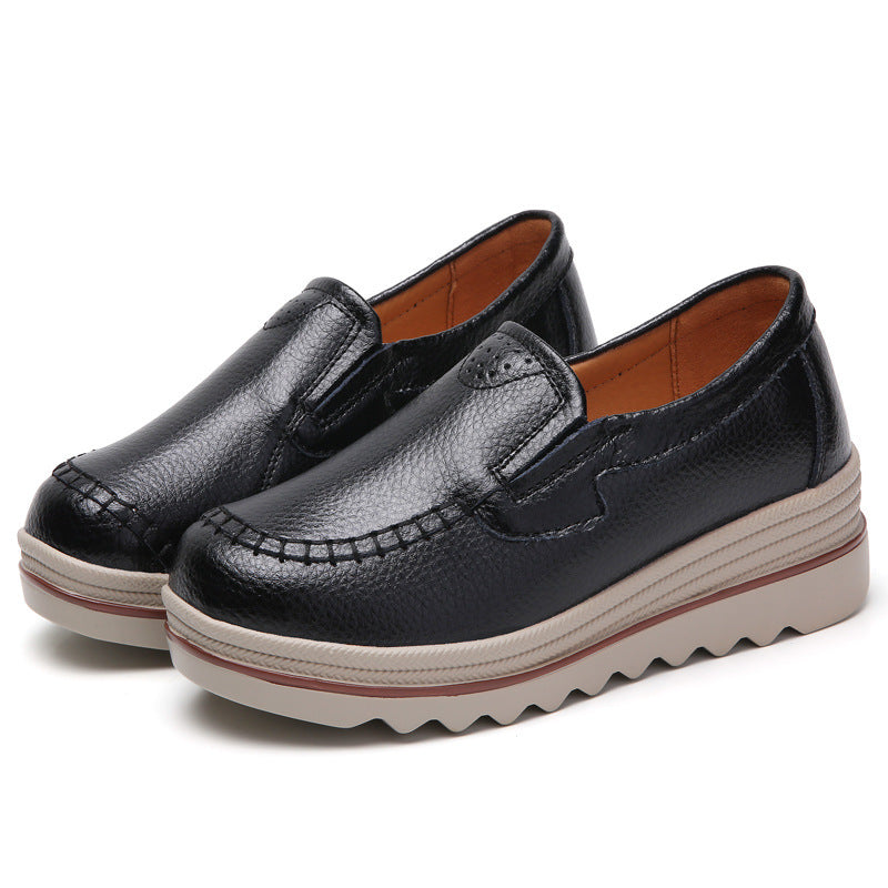 This is a Casual Shoes Women Leather Shoes