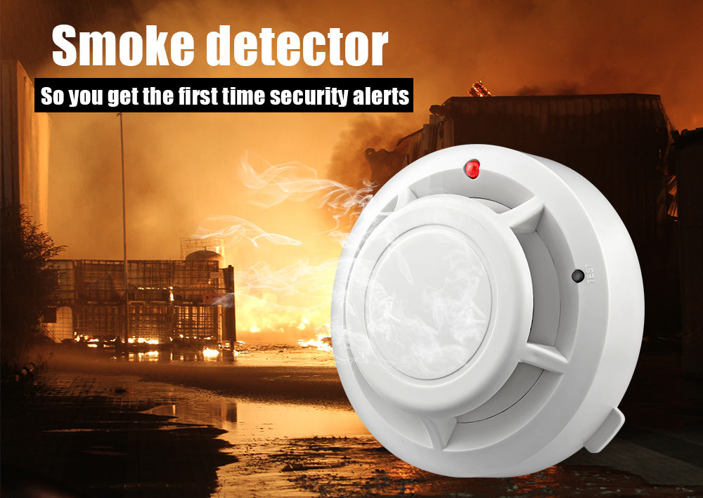 This is a Smoke Fire Sensitive Detector Alarm