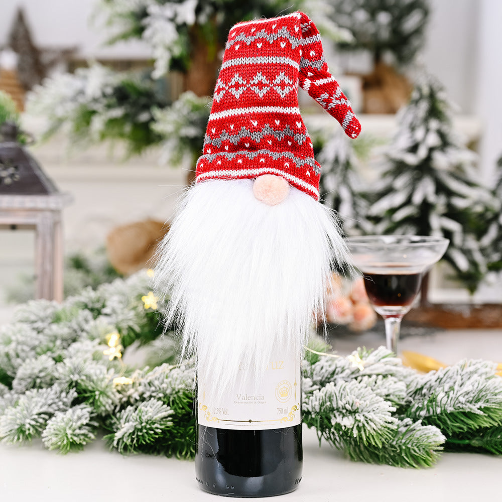 Christmas Decorations Wine Bottle Socks