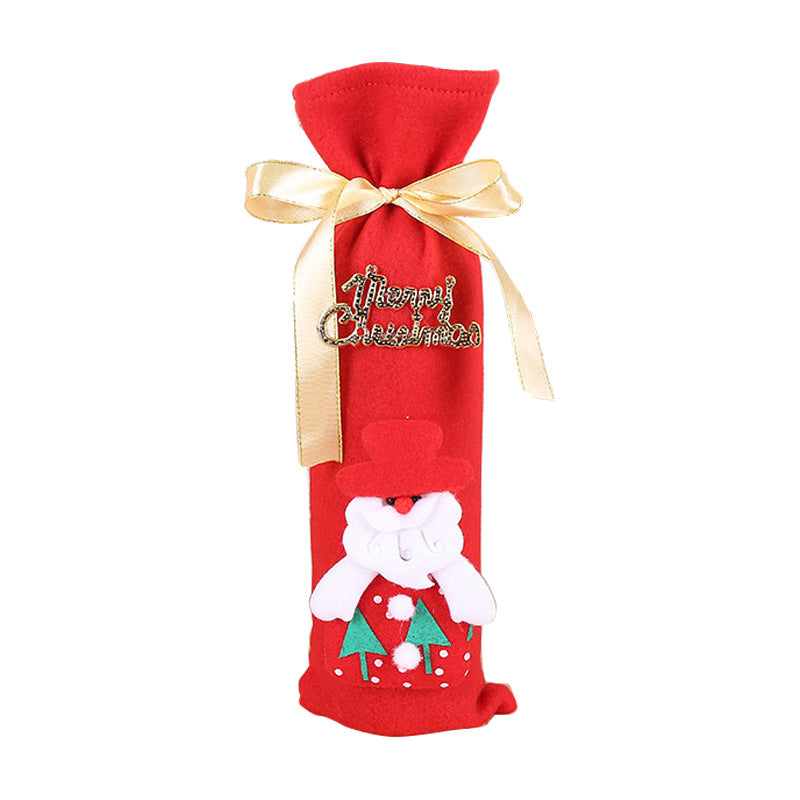 Christmas Decorations Wine Bottle Socks