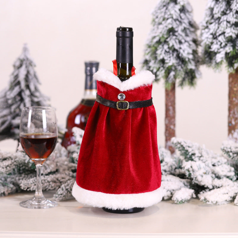 Christmas Decorations Wine Bottle Socks