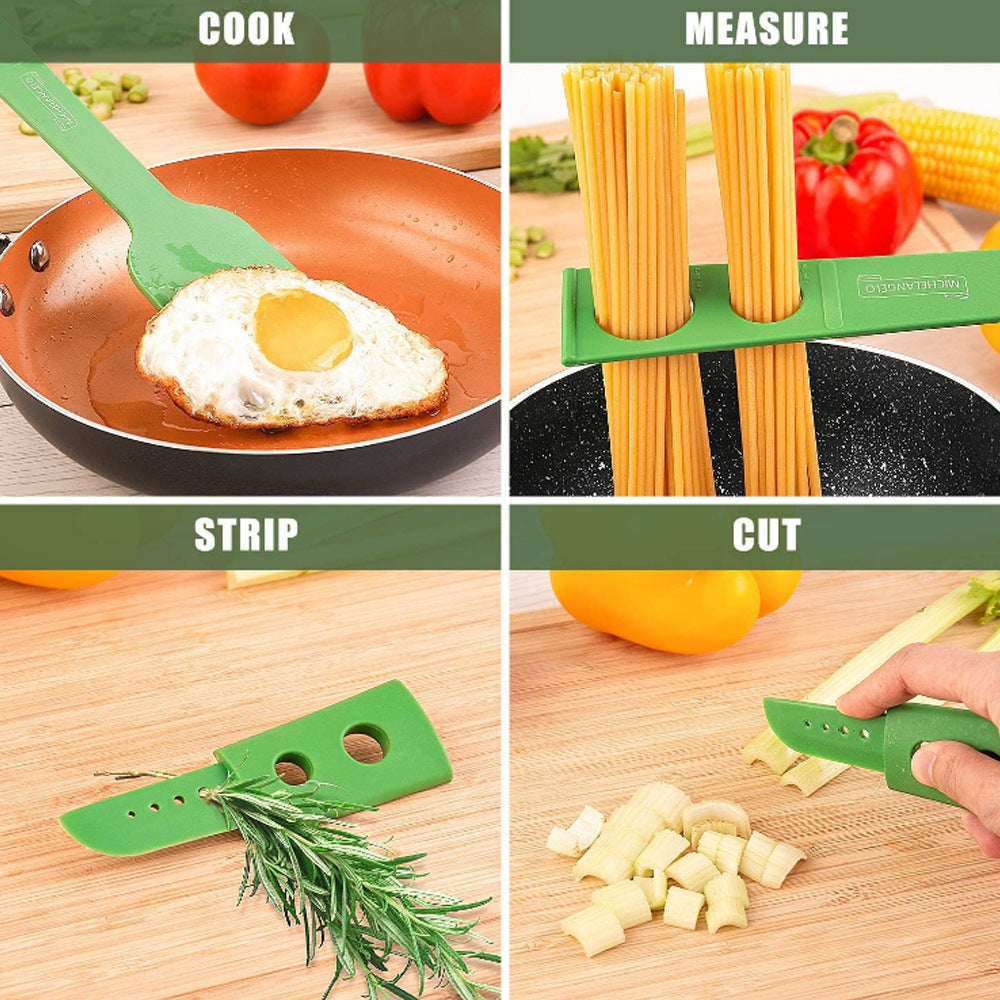 This is a Multifunction Kitchen Spoon