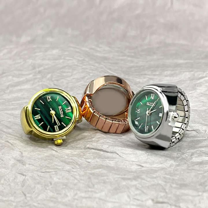 Male And Female Alloy Finger Watch