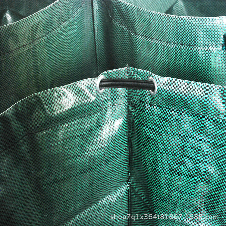 This is a Plastic Green Garden Bag