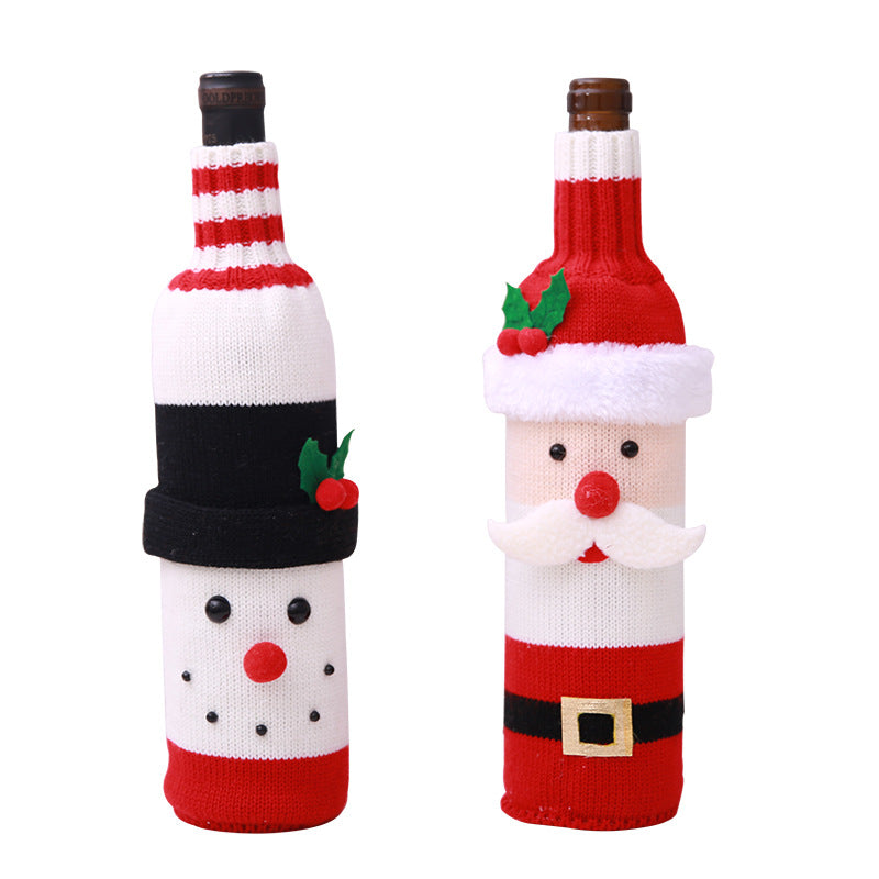 Christmas Decorations Wine Bottle Socks