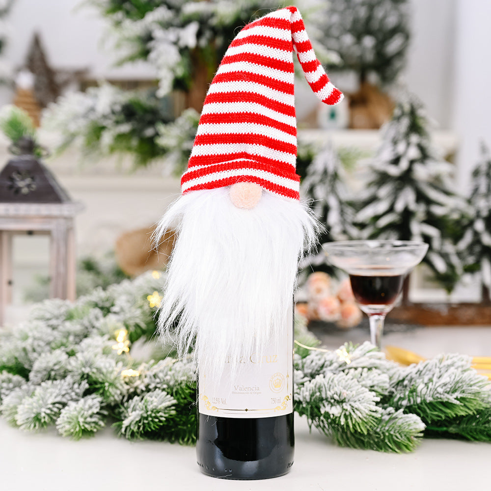 Christmas Decorations Wine Bottle Socks