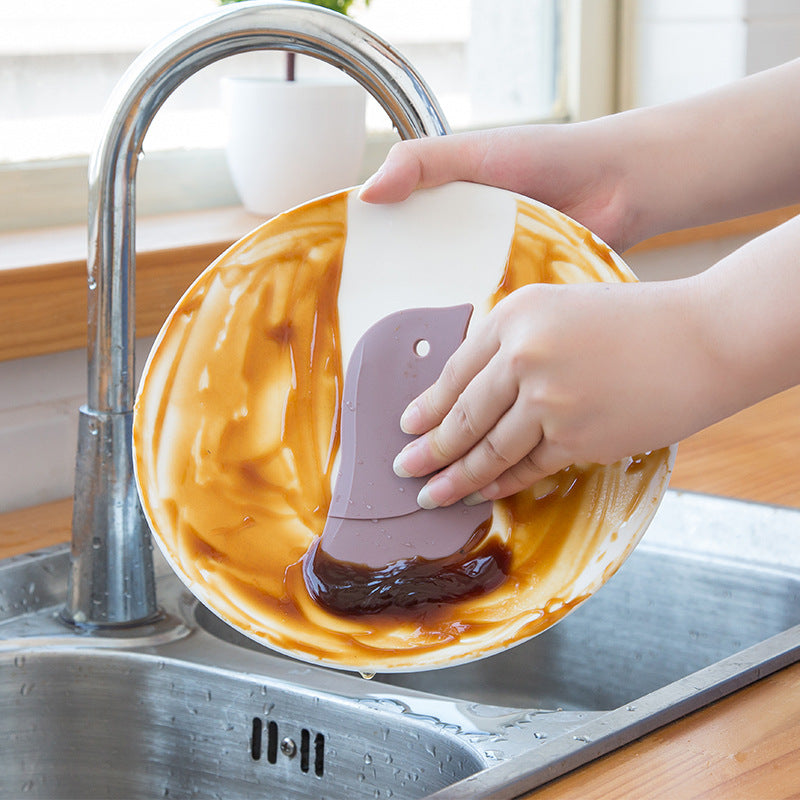 This is a Kitchen Aid Bowl Scraper