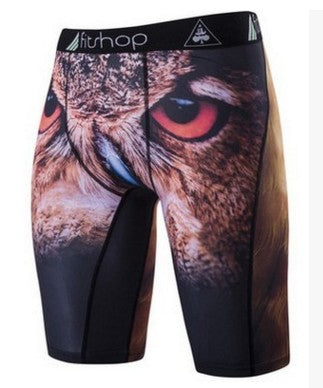 Men's Animal Compression Shorts