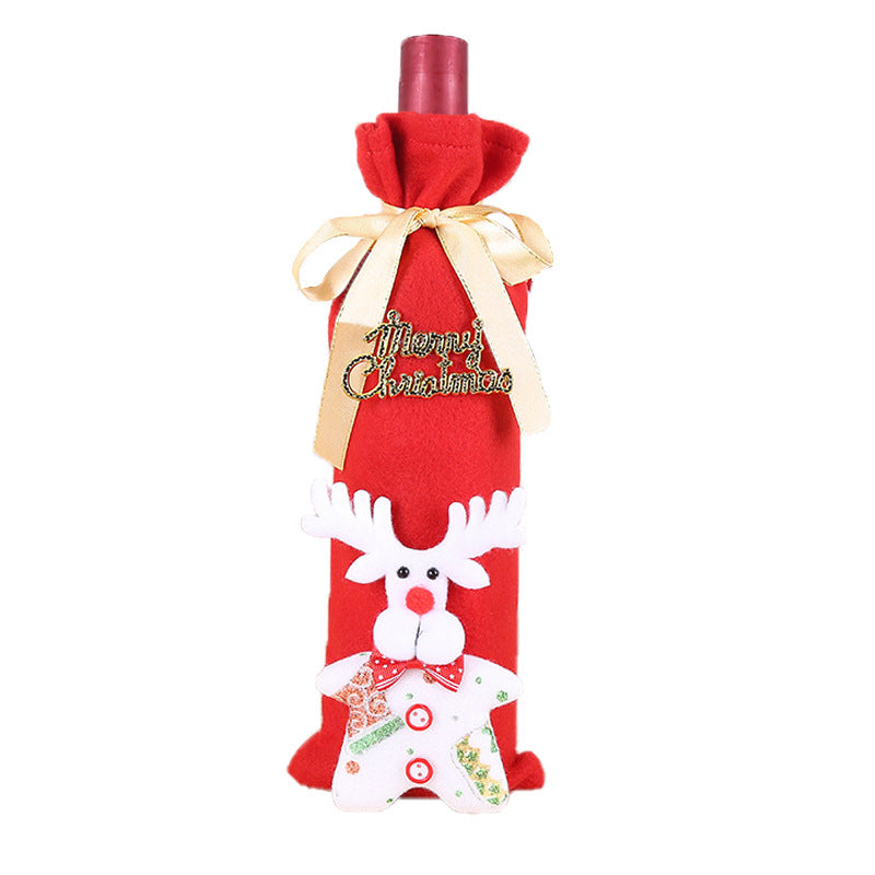 Christmas Decorations Wine Bottle Socks