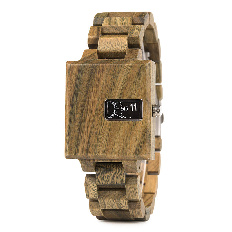 Men's Casual Fashion Wooden Watch