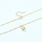 Sweet Commuter Student Necklace Pure Color Women's Jewelry