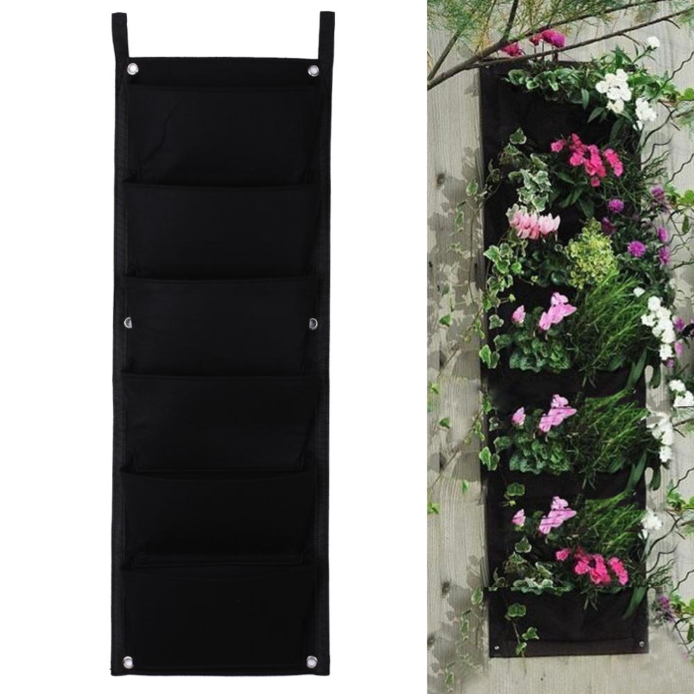 This is a Wall Garden Hanging Planting Bags