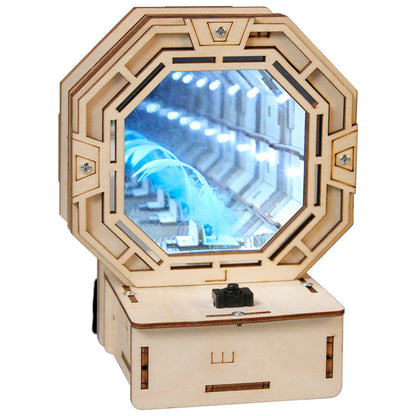 Hand-assembled Black Technology Space-time Tunnel