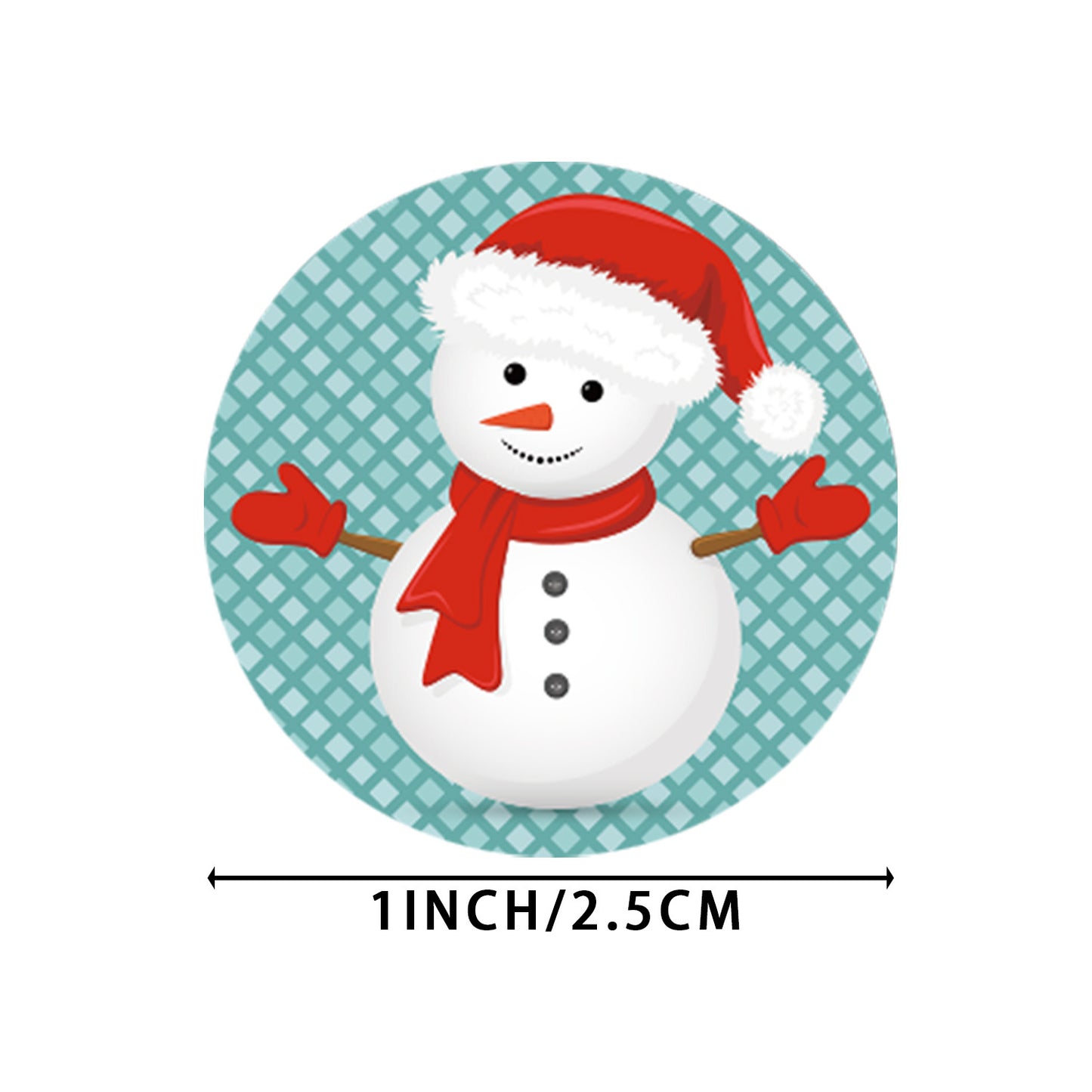 Christmas Decoration Gift Wrap Stickers