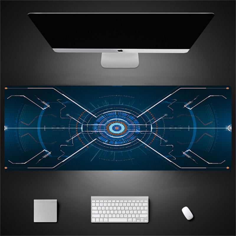 Industrial Style Tech Oversized Seam Keyboard Mouse Desk Pad